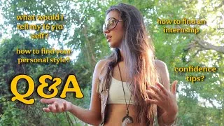 Thumbnail: Q&A: personal style, internship tips, confidence advice