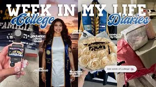 Thumbnail: College Diaries ♡ Packing Up My Dorm, Moving Out and Graduation Photos + MORE