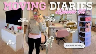 Thumbnail: Moving Diaries ♡ Unpacking, Organizing My New Space, Room Shopping + MORE