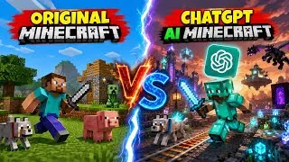 Thumbnail: Can Google Gemini AI Create a Minecraft Game? 😱 | Shocking Results!