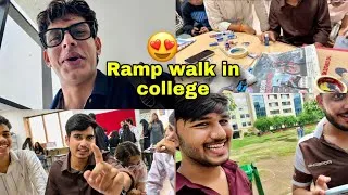 Thumbnail: College Me Ramp Walk Ke Liye Newspaper Se Kapde Banaye🔥