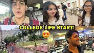 Thumbnail: New College Me Phela Din😍 Phela Day With Classmates
