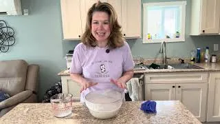 Thumbnail: From Flour to Loaf 🍞✨ | Complete Sourdough Bread Tutorial (Mixing to Baking)