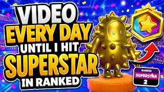 Thumbnail: Video everyday until i hit Superstar in Ranked #2