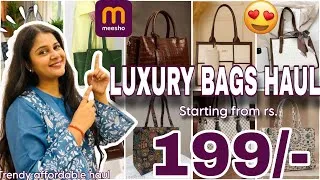 Thumbnail: HandBag Haul From Meesho | SALE LIVE | College Office | Handbags For Women | Office Bags For Women