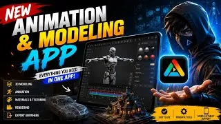 Thumbnail: New Animation And Modeling App | prismavisuals | #3danimation #3dmodeling #3dsoftware