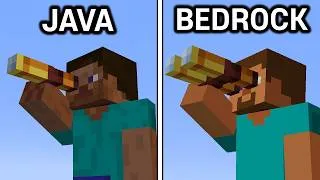 Thumbnail: 88 Java vs Bedrock Features!