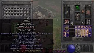 Thumbnail: Diablo 2 Resurrected | Found Griffon's Eye, Sur Rune, and Infinity Runeword [Ladder Season 14]