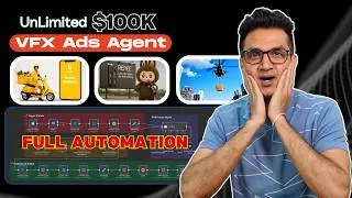 Thumbnail: $100K VFX Ads with AI & Automation (No Team, No Studio) | n8n +Veo3 & ChatGPT 5 Tutorial