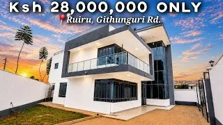 Thumbnail: Touring a Ksh 28,000,000 Modern Contemporary 4 Bedrooms Triplex With a Detached Dsq 