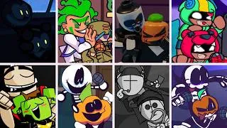 Thumbnail: Spookez Erect but everytime it's Skid and Pump turn a Different Skin Mod is used - FNF