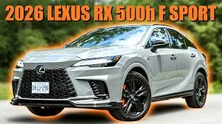 Thumbnail: 2026 Lexus RX 500h F Sport Black Line Review