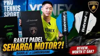 Thumbnail: [REVIEW] Raket Padel Seharga Motor?! BABOLAT x LAMBORGHINI Review.. Worth It Gak?