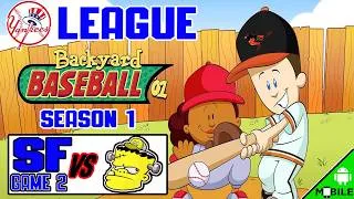 Thumbnail: Backyard Baseball 2001 | LEAGUE | S1 | PLAYOFFS SEMIFINALS | GAME 2 | vs Little Monsters (7/25/26)