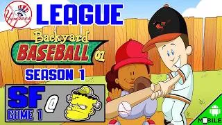 Thumbnail: Backyard Baseball 2001 | LEAGUE | S1 | PLAYOFFS SEMIFINALS | GAME 1 | at Little Monsters (7/24/26)