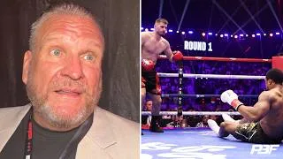 Thumbnail: "ABSOLUTELY NOTHING..." - TYSON FURY MANAGER SPENCER BROWN REACTS TO ANTHONY JOSHUA KO OF PRENGA
