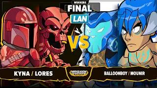Thumbnail: Kyna & Lores vs BalloonBoy & Mounir - Winners Final - Midseason Championship 2026 - LAN 2v2