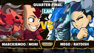 Thumbnail: Marckiemoo & Moni vs Raydish & megD - Elim. Quarter Final - Midseason Championship 2026 - LAN 2v2