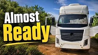 Thumbnail: R Rajesh Truck Almost Ready! 🔥 | Facia, Paint, Furniture, Electricity & Water DONE!