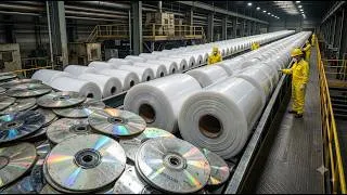 Thumbnail: Inside a Factory Recycling Old CDs Into Clear Polycarbonate Rolls