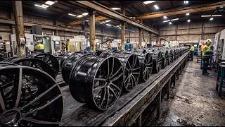 Thumbnail: We Turned Old Aluminum Ceiling Fan Blades Into Brand-New CNC Car Rims!