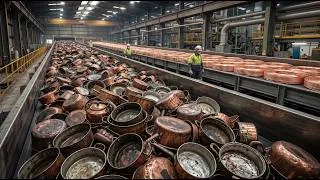 Thumbnail: We Recycled Old Copper Pots Into Heat-Conducting Copper Wire Coils!