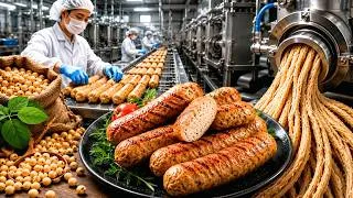 Thumbnail: Inside the Plant Based Factory: How Vegan Sausages is Made From Soybeans