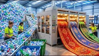 Thumbnail: Inside the Plastic Recycling Factory – How Beautiful Carpets Are Made from Waste Bottles