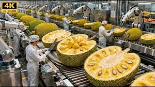 Thumbnail: Inside a Modern Jackfruit Factory: From Whole Jackfruits to Ready-to-Eat Fruit Packs (Full Process)