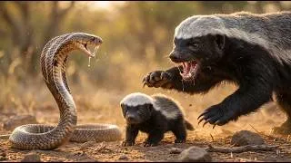 Thumbnail: This Tiny Predator Challenges Lions, Snakes, and Hyenas | The Honey Badger's Incredible Life