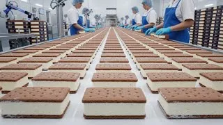Thumbnail: How Ice Cream Sandwiches Are Made | Inside the Dessert Factory