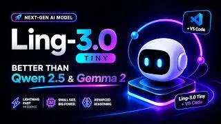 Thumbnail: Ling 3.0 Tiny : This Tiny AI Model is Insanely Good (Runs Locally) - Better than Qwen and Gemma