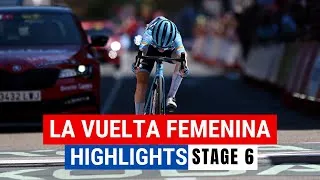 Thumbnail: Great Day For Attacking Racing | Highlights: La Vuelta Femenina - Stage 6