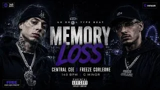 Thumbnail: Central Cee x Freeze Corleone Type Beat - "Memory Loss"