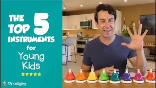Thumbnail: Top 5 Instruments for Young Kids | Music for Preschool, Homeschool, Kindergarten & Elementary