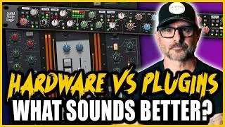 Thumbnail: HARDWARE vs PLUGIN EQ on Guitars: Which Actually Sounds Better?