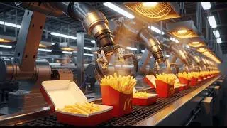 Thumbnail: 🍟 Inside a McDonald’s Fries Factory – The Complete Step-by-Step Production Process
