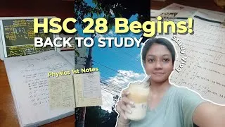 Thumbnail: Finally Back to Studying! 📚 HSC 1st Year Vlog