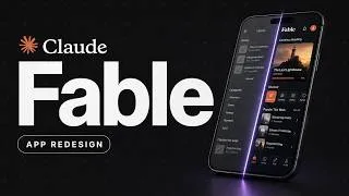 Thumbnail: Claude Fable Redesigned our App! (and we got blocked 😡)