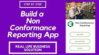 Thumbnail: How to build a Non Conformance Mobile App | Step by step
