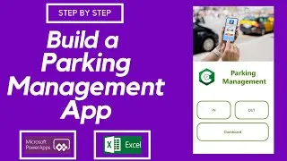Thumbnail: How to build Parking Management App | PowerApps | No code App builder
