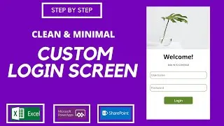 Thumbnail: How to Create Login page in PowerApps using Excel and SharePoint | Step by Step