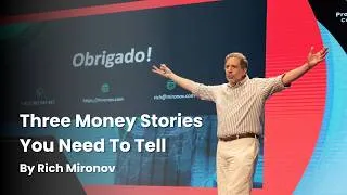 Thumbnail: Three Money Stories You Need To Tell | Rich Mironov