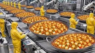 Thumbnail: Inside the Giant Paneer Tikka Masala Factory | Thousands of Paneer Cubes in Creamy Masala