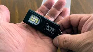 Thumbnail: Rechargeable Keychain Flashlight with Clip, Mini LED Key Ring Light