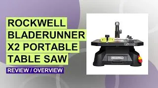 Thumbnail: Rockwell RK7323 BladeRunner X2 Portable Table Saw Review: Setup, Features & Performance!