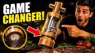 Thumbnail: Manual Wooden Pepper Grinder Review | Fresh Spices Made Easy