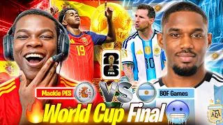 Thumbnail: Prof BOF vs Mackie Pes HD - World Cup Final Was INTENSE🤯| Argentina🇦🇷 vs Spain🇪🇸