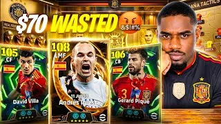 Thumbnail: $70 FOR NOTHING!🤬Prof BOF Crashes Out SPAIN 2010 Pack Opening For INIESTA & VILLA Goes WRONG!😭