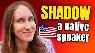 Thumbnail: Repeat-After-Me + Shadowing Practice (REAL American English)